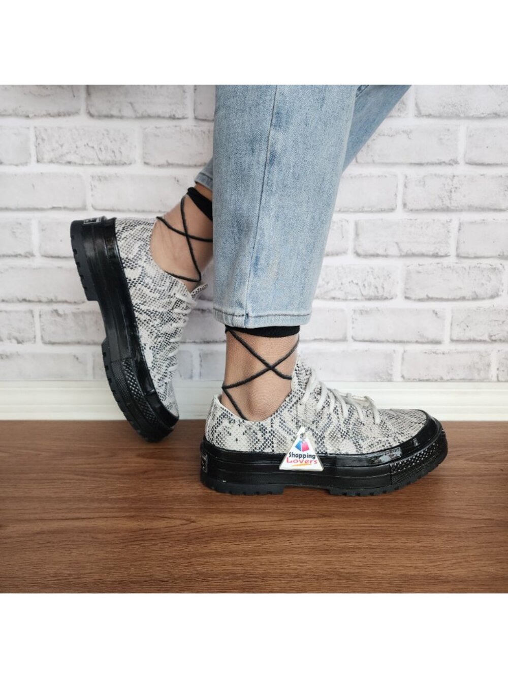 ⭐Converse Chuck 70 National Suede Snake Print Platform 8.5 Womens Shoes A15045C - Picture 2 of 15